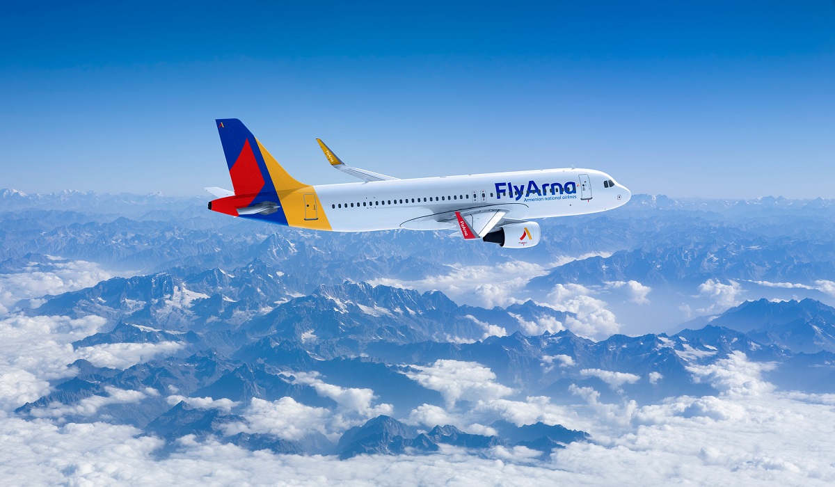 Fly Arna: Armenia’s national airline, unveils visual brand identity